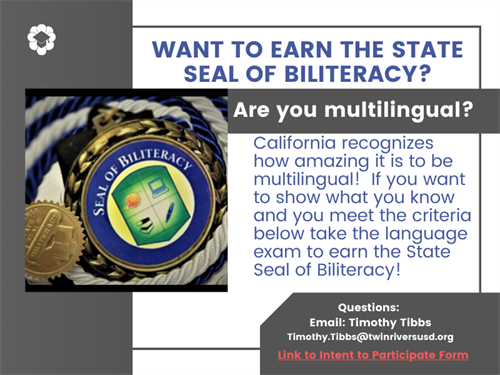 Seal of Biliteracy Information 2023